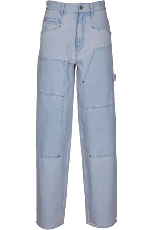 Isabel Marant Straight Jeans, female, , S, Wide Leg Jeans with Studs
