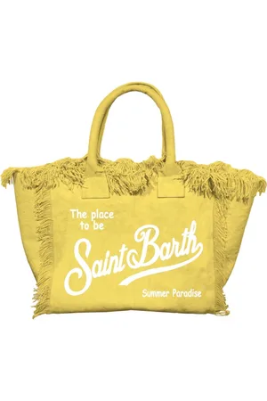 MC2 SAINT BARTH Tote Bags, female, , ONE SIZE, Canvas Shoulder Bag with Zip Closure