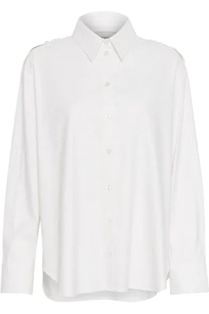Gestuz Shirts, female, , S, Linen Shirt with Collar