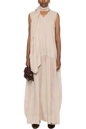 Plan C Maxi Dresses, female, , XS, Elegant Cotton Organza Maxi Dress