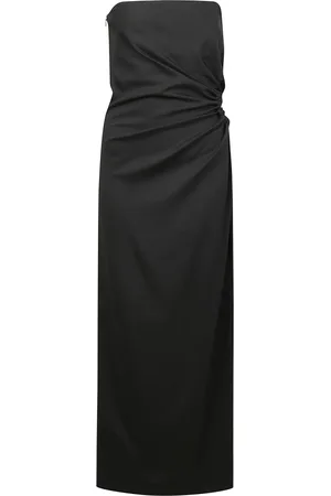 Max Mara Party Dresses, female, , M, Elegant Wool Blend Bustier Dress