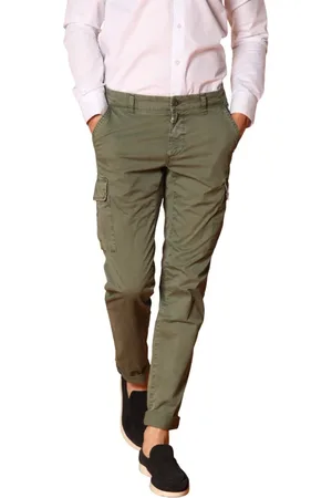 Masons Innovative Extra Slim Fit Cargo Trousers