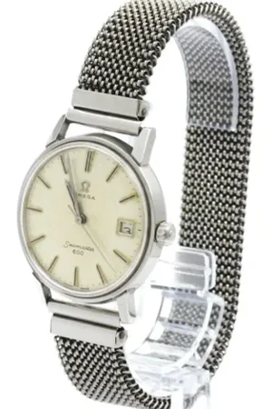 Omega Pre-owned Watches, male, , ONE SIZE, Pre-owned Stainless Steel watches