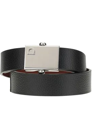 Salvatore Ferragamo Belts, male, , 110 CM, Reversible Gancini Belt