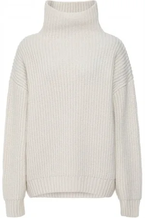 ANINE BING Turtlenecks, female, , L, Cream Sydney Jumper