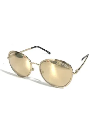 CHANEL Pre-owned Accessories, female, , ONE SIZE, Pre-owned Metal sunglasses