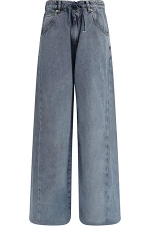 DARKPARK Wide Jeans, female, , W25, Paperbag Style Jeans with Zip Closure