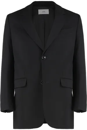 Ami Blazers, male, , XS, Classic Blazer with Lapel Collar