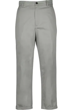 Kenzo Straight Trousers, female, , S, Carrot Fit Chino Trousers