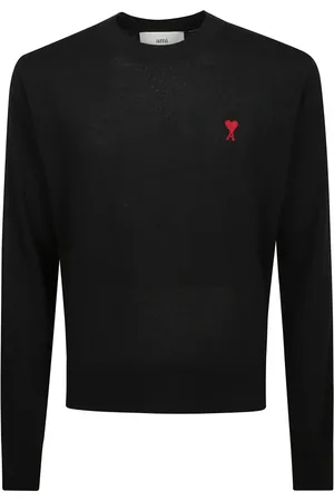 Ami Round-neck Knitwear, male, , 2XL, Long Sleeve Round Neck Jumper