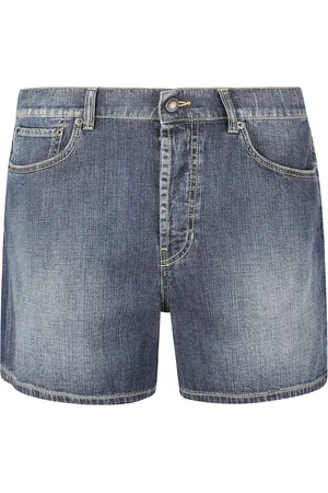 Alexander McQueen Jean Shorts Dark Stone Wash