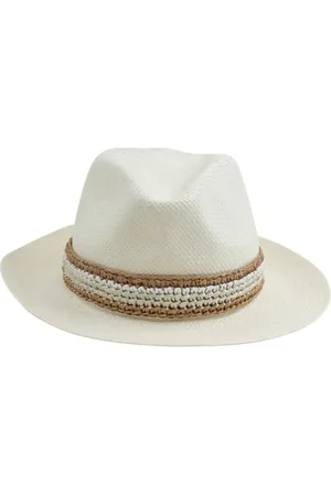 ELEVENTY Hats, male, , ONE SIZE, Striped Sand Hat