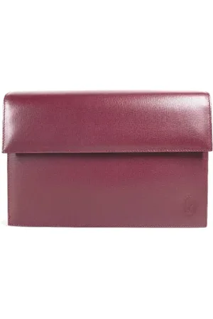 Cartier Pre-owned Clutches, female, , ONE SIZE, Pre-owned Leather clutches
