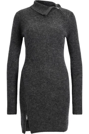 Isabel Marant Knitted Dresses, female, , M, Dark Grey Ohara Dress