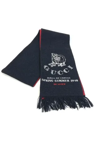 Gucci Pre-owned Scarves, female, , ONE SIZE, Pre-owned Wool scarves