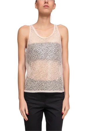 Pinko Mesh Tank Top in