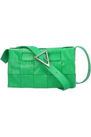 Bottega Veneta Pre-owned Cross Body Bags, female, , ONE SIZE, Pre-owned Leather shoulder-bags
