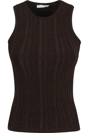 ZIMMERMANN Metallic Racer Tank Top