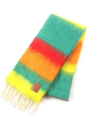 Loewe Pre-owned Scarves, female, , ONE SIZE, Pre-owned Wool scarves