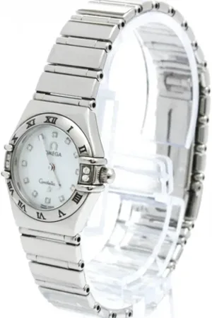 Omega Pre-owned Watches, female, , ONE SIZE, Pre-owned Stainless Steel watches
