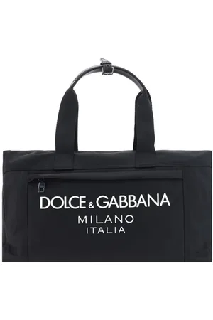 Dolce & Gabbana Tote Bags, male, , ONE SIZE, Monogram Travel Bag with Zipper