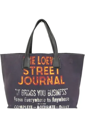 Loewe Pre-owned Tote Bags, unisex, , ONE SIZE, Pre-owned Canvas handbags