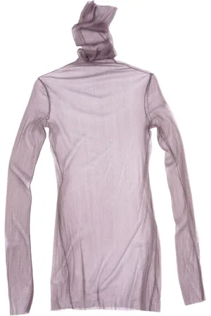 Cortana Long Sleeve Tops, female, , L, tulle swan, top moka