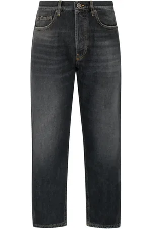 Golden Goose Straight Jeans, male, , W30, Black Wide Leg Jeans
