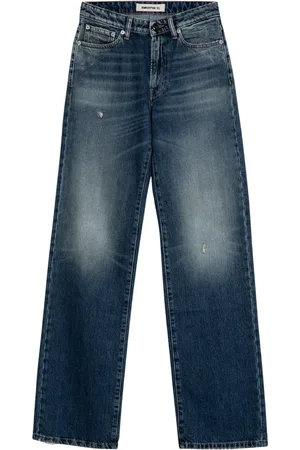 SEMICOUTURE Palazzo Style Denim Jeans