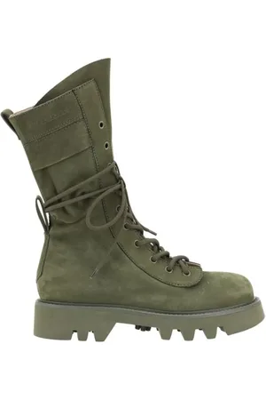 J.W.Anderson Stylish Combat Ankle Boots