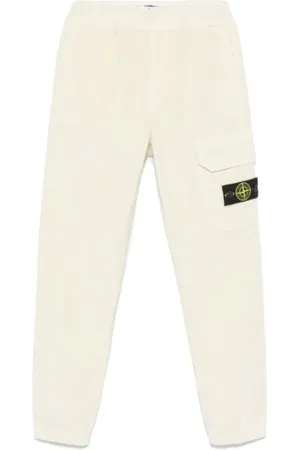 Stone Island Sweatpants, male, , 8 Y, Casual Cargo Trousers