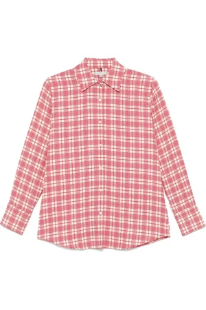 Tommy Hilfiger Shirts, female, , XS, Raspberry Pink Buttoned Cuffs Long Sleeves