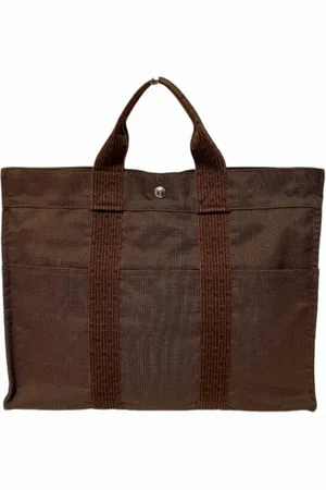 Hermès Pre-owned Tote Bags, female, , ONE SIZE, Pre-owned Canvas handbags
