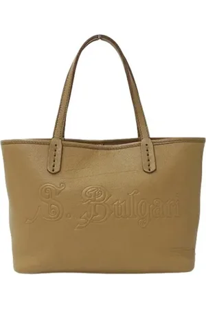 Bvlgari Pre-owned Tote Bags, female, , ONE SIZE, Pre-owned Leather totes
