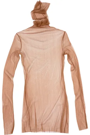Cortana Long Sleeve Tops, female, , L, tulle swan, top bronze