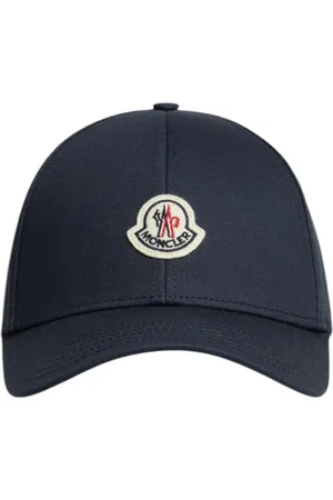 Moncler Caps, male, , ONE SIZE, Navy Cotton Baseball Cap