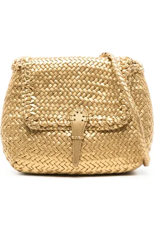 Dragon Diffusion Cross Body Bags, female, , ONE SIZE, Interwoven Leather Shoulder Bag
