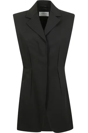 Sportmax Vests, female, , 2XS, Cotton Sleeveless Jacket