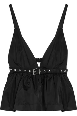 Ganni Sleeveless Tops, female, , XS, Stylish Tank Top for Women