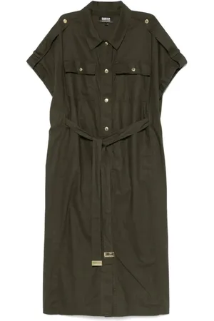 Barbour Shirt Dresses, female, , L, Elegant Midi Dress