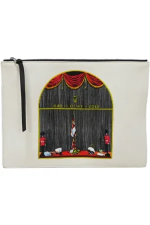 Loewe Pre-owned Clutches, male, , ONE SIZE, Pre-owned Cotton clutches