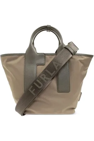 Furla Beige Piuma Tote Bag