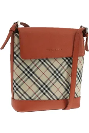 Burberry Pre-owned Cross Body Bags, female, , ONE SIZE, Pre-owned Canvas shoulder-bags