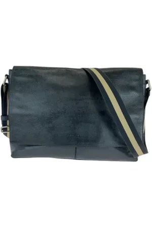 Coach Pre-owned Cross Body Bags, male, , ONE SIZE, Pre-owned Leather shoulder-bags