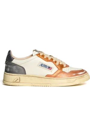Autry Vintage Orange Gun Trainers