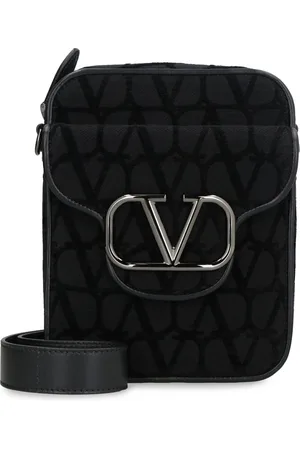 VALENTINO GARAVANI Messenger Bags, male, , ONE SIZE, Locò Crossbody Bag with Iconographe Motif