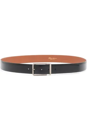 santoni Belts, male, , 85 CM, Stylish Leather Belt in
