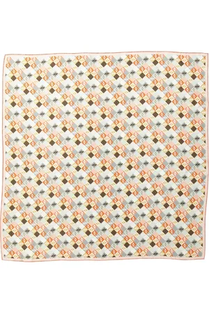 Fendi Silky Scarves, female, , ONE SIZE, Silk Orange Scarf Spring-Summer 2025