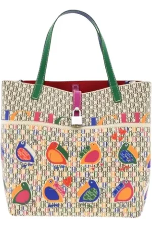 Carolina Herrera Locked M Traveller Touky Handbag