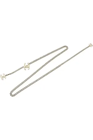 CHANEL Pre-owned Belts, female, , ONE SIZE, Pre-owned Metal belts
